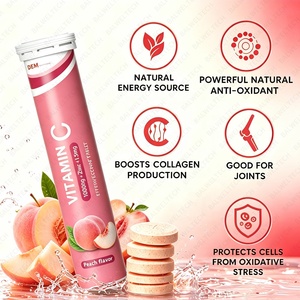 Comprimés effervescents de vitamine C en gros, faible MOQ, blanchiment de la peau, pour les vendeurs Amazon FBA, conformité COA, test tiers - Product Image 4