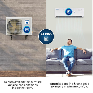 Aire Acondicionado Split Blue Star de 1.5 Toneladas, 5 Unidades, Smart Ready, Nuevo, Refrigerante de Cobre Blanco, Ahorro de Energía, Autodiagnóstico, Convertible, R32 - Product Image 5