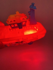 Nueva llegada JollySweets Candy Toy Pull String Lighting Boat Juguete de plástico - Product Image 4