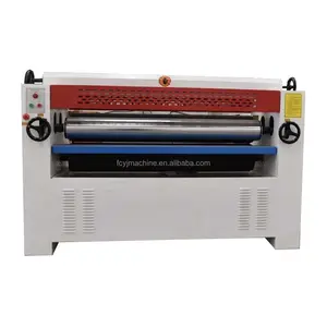 Wood based panel gluing machine glue roller spreader machine