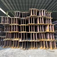 Norme australienne Q235B Coupe soudée laminée à chaud H Poteaux Clôture Mur de soutènement Construction H et I Beam Steel