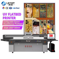 LETOP Factory Plotter de impresión plana Impresión de acrílico Uv Impresora de inyección de tinta digital Máquina 3 D Maquina Grande Impresora 3D
