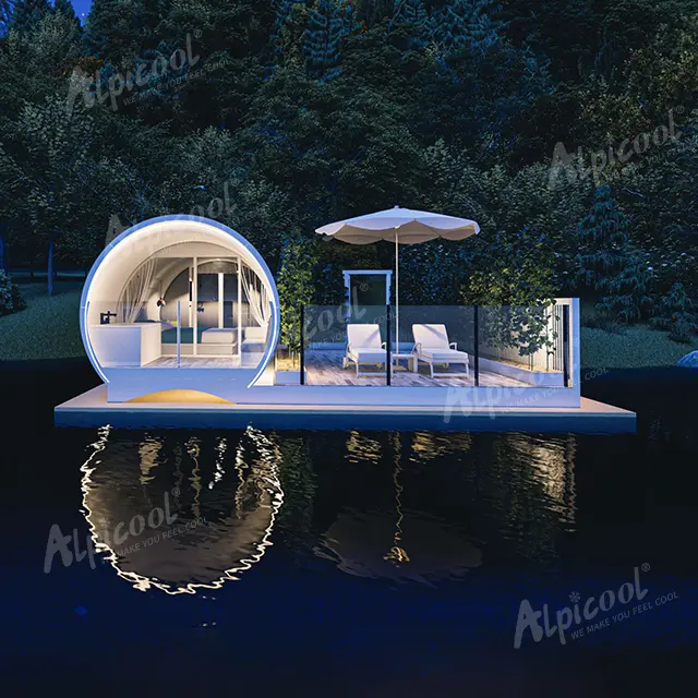 Alpicool luxury Mobile House Modular Villa Casa Prefabricated Home For Living Or Commerce Use