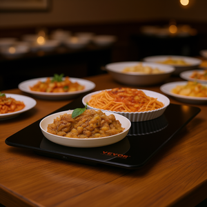 Plateau chauffant électrique Vevor 16,5 x 11 pouces, équipement de maintien au chaud portable pour les dîners et les événements de restauration - Product Image 2