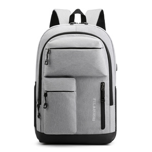 Men's Waterproof Large 14 Inch Laptop <strong>Backpack</strong> with USB Motorcycle and Travel Outdoor Features Zipper Closure - Product Image 3