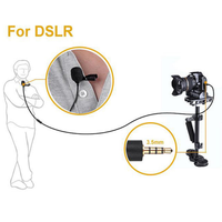 Microphone cravate filaire à condensateur électret BOYA BY-M1 3,5 mm pour système audio de guide touristique/diffusion en direct/enseignement en ligne