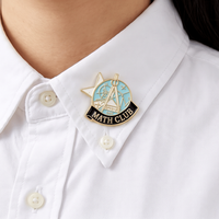 Produsen Cina Pin Enamel Keras Kustom |   Lencana Logam dengan Kartu Kertas |   Desain Lucu Lapisan Emas Antik Modern Grosir