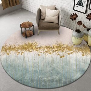 <span class=keywords><strong>Tapis</strong></span> circulaire élégant <span class=keywords><strong>pour</strong></span> la décoration <span class=keywords><strong>de</strong></span> la maison et l'utilisation au <span class=keywords><strong>bureau</strong></span> protège les <span class=keywords><strong>tapis</strong></span> des roues <span class=keywords><strong>de</strong></span> <span class=keywords><strong>chaise</strong></span> et des déversements - Product Image 1