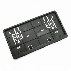 Custom European Car License Plate <b>Frame</b>,Factory Wholesale Euro Standard PP Plastic License Plate <b>Frame</b> - Product Image 2