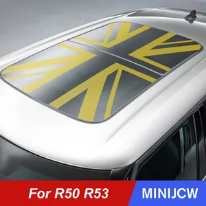 Adesivi a Strisce per Tetto Auto Pellicole Parasole per Tettuccio Apribile Decalcomanie per <span class=keywords><strong>Mini</strong></span> <span class=keywords><strong>Cooper</strong></span> One S JCW R50 R53 Hatchback <span class=keywords><strong>Accessori</strong></span> - Product Image 3