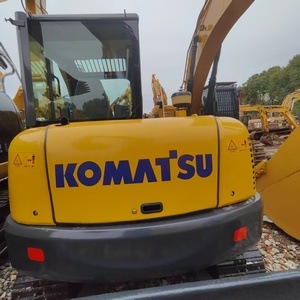 Excavadora original japonesa Komatsu PC56 de segunda mano de 5 toneladas usada en stock con motor y motor de alta calidad - Product Image 4