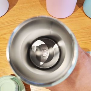 304 Stainless Steel Insulated Water <b>Bottle</b> 400ml Three-Finger Lid Portable For School Use - Product Image 4
