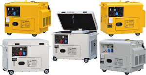 Phụ Tùng Điện Động Cơ Diesel 120V 415V 6.5KW 7KW Diesel Giá Máy Phát Điện - Product Image 6