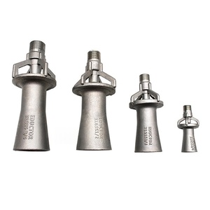 Nosel Semprot Eductor Aliran Campuran Venturi Baja Tahan Karat 304SS 1/4 inci Ulir Jantan Perak Garansi 2 Tahun - Product Image 2