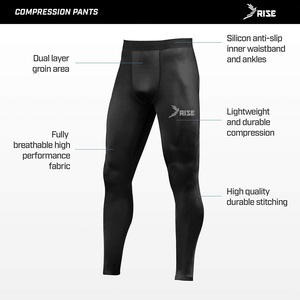 กางเกงเลกกิ้งรัดรูปสำหรับผู้ชาย สำหรับมวยปล้ำ ยิวยิตสู บราซิลเลียนยิวยิตสู และกีฬาต่อสู้แบบต่างๆ - Product Image 6