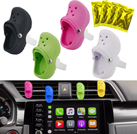 Clips désodorisants mignons pour aérateur de voiture, décoration intérieure de voiture, diffuseur d'air pour hommes/femmes, clip de parfum automobile durable