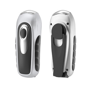 Lampe torche à manivelle S035, LED, étanche, lampe de secours pour le camping, avec poignée, pour usage extérieur - Product Image 2