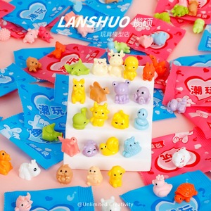 Lanshuo Mini Animal Blind <b>Bag</b> Toys Mixed Color Cartoon Figures DIY Jewelry Accessories For Kids Collectible <b>Fun</b> - Product Image 4