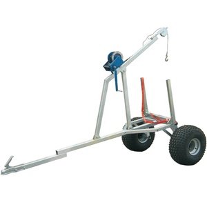 Offre Spéciale construction en acier durable ATV bois bûche remorque bois remorque bois de chauffage pour la forêt - Product Image 1