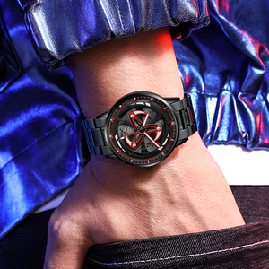 Nouvelle Montre-bracelet à Quartz Officielle 3D Originale Rotative en Gros, Étanche, Thème Anime Sharingan pour <span class=keywords><strong>Kakashi</strong></span> - Product Image 5