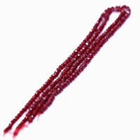 Yingtuo – pierres synthétiques rubis 5 #, petites perles de rubis rondes à facettes en vrac