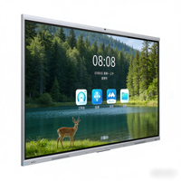 Pantalla Plana Interactiva 4K de 75 Pulgadas ODM BOE C100 con Pantalla Antideslumbrante y Android 13 para Conferencias