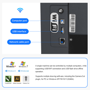 A3 + kỹ thuật số đa chức năng đôi lưỡi tự động cho ăn Sticker giấy Cutter <span class=keywords><strong>plotter</strong></span> cho nhãn in ấn Cửa hàng bao bì công ty - Product Image 5