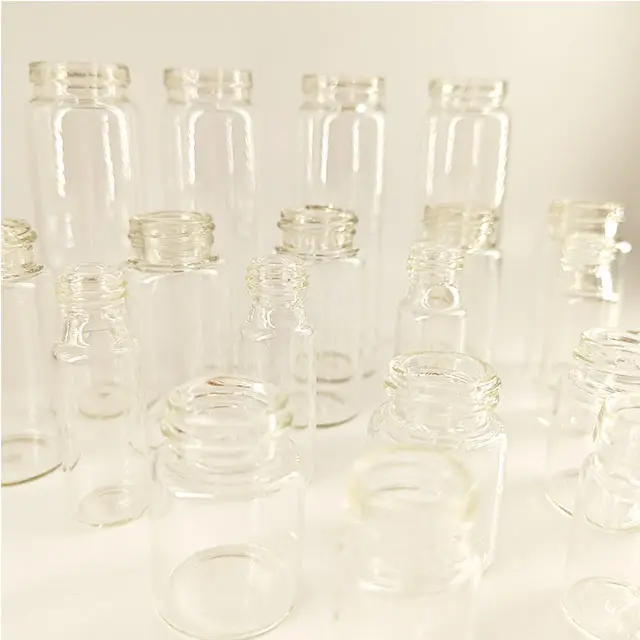 Atacado pequenas garrafas de vidro 3ml 5ml garrafas de vidro moldado garrafas de injeção antibiótica 2ml-30ml penicilina