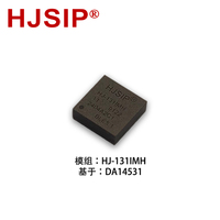 Comunicación de interfaz UART de transmisión transparente BLE5.4 con transmisión inalámbrica de 2.4G; módulo Bluetooth de baja potencia DA14531