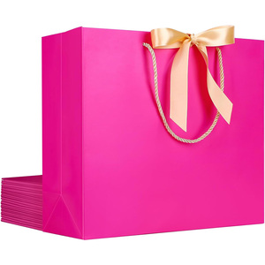 Bolsa de Papel con Doble Cinta y Logotipo Personalizado, Bolsa de Papel para Regalos y Compras - Product Image 1