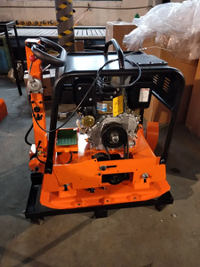 Mesin tengah getar tangan <span class=keywords><strong>Manual</strong></span> pelat trotoar jalan kaki pemadat pelat penggali dengan bensin <span class=keywords><strong>Honda</strong></span> Gx390 mesin - Product Image 4