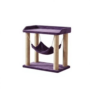 Amistar Lavender Dream de haute qualité avec griffoir pour chat en forme de hamac, adapté aux chats de toutes tailles. - Product Image 1