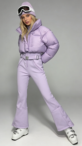 Combinaison une pièce imperméable et respirante pour <span class=keywords><strong>femme</strong></span>, veste d'hiver d'extérieur coupe-vent, <span class=keywords><strong>pantalon</strong></span> avec fermeture éclair, grande taille, <span class=keywords><strong>ski</strong></span>, snowboard - Product Image 3