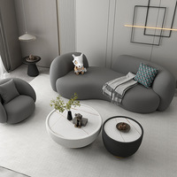 Ensemble de canapés sectionnels créatifs Alien pour la maison, l'appartement, le centre commercial Matériau de remplissage en éponge durable Élégant pour le salon