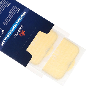 Protecteur d'écran de téléphone portable Boîte d'emballage rigide Gaufrage Éponge Doublure Brillant Laminage Forme d'enveloppe Consommateur haut de gamme - Product Image 3