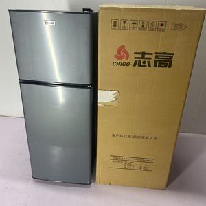 148L New Condition Double-Door Home Fridge Freezer Stainless Steel Household <b>Refrigerator</b> With Compressor Household Double Door - Product Image 4