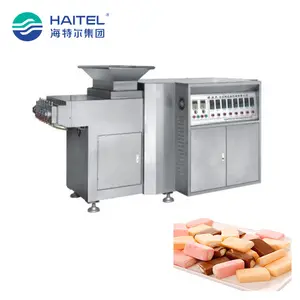 Haitel toffee şeker ekstruder makinesi kullanımı kolay büyük kapasiteli doğrudan fabrika