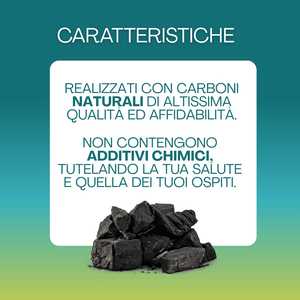 Carbone d'oro in pezzi grandi a lunga durata per barbecue e griglia - Product Image 2