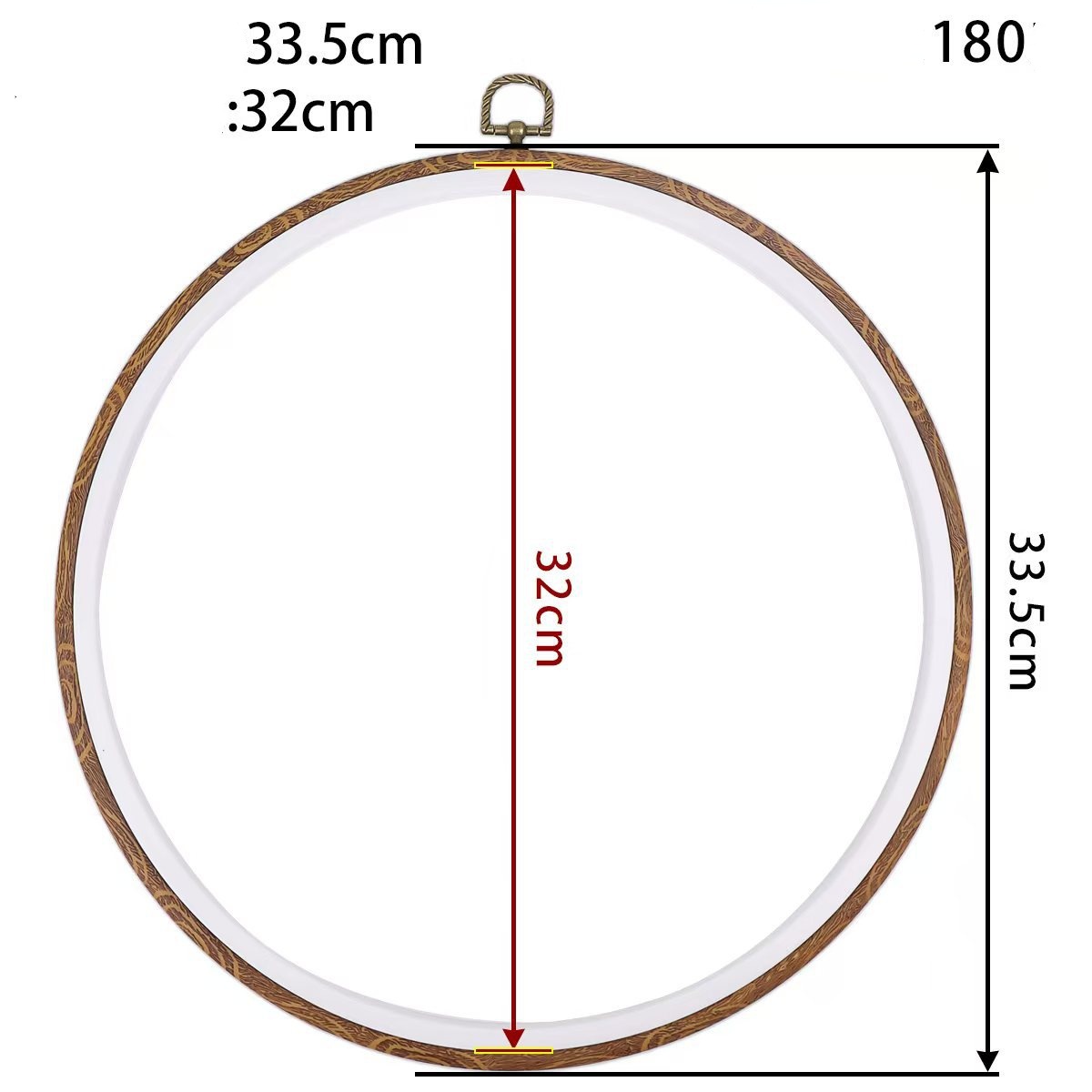 32cm round embroidery hoop