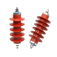 Parafoudre à oxyde de zinc en polymère CHHP 15 kV HY5WR-15/40.5 pour système de distribution d'énergie haute tension