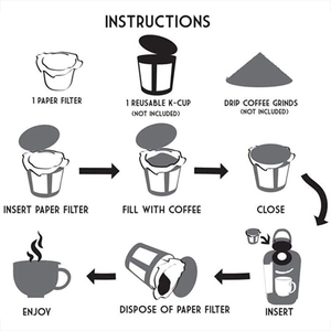 Filtres à café et à thé jetables classiques en <span class=keywords><strong>papier</strong></span>, remplacement des filtres Kerig, compatibles avec les dosettes individuelles pour machine à café Keurig - Product Image 6
