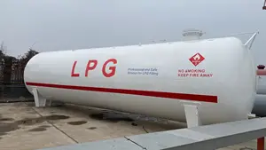 20m3 Large LPG Mounded Storage Tank 60000 Liter With Different Capacity