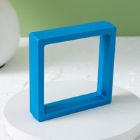 Boîte/cadre de présentation en velours blanc pour bijoux (boucles d'oreilles, colliers, bracelets) avec logo personnalisé, vente en gros, fabrication DIY