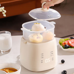 เครื่องใช้ไฟฟ้าขนาดเล็กอัจฉริยะ mcdou หม้อต้มไข่ 8 ฟอง เครื่องทำอาหารอเนกประสงค์ ตุ๋น นึ่ง ทำซุป ทำขนมหวาน อุ่นนม - Product Image 6