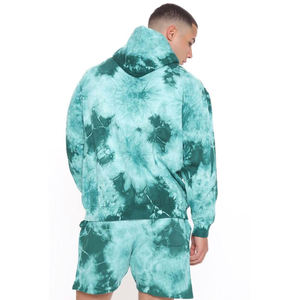 ชุดวอร์มผู้ชายลายมัดย้อมทรงปกติ ระบายอากาศได้ดี เหมาะสำหรับฤดูหนาว สไตล์วินเทจสตรีทแวร์ - Product Image 5