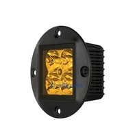 Nouvelle lampe de travail LED encastrée 12V 3 pouces 20W, 4 puces, étanche IP68, boîtier en aluminium, pour sous le capot de VTT, UTV, bateau, 4x4