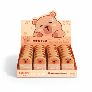 Sáng tạo dễ thương capybara tẩy 2-trong 1 đa chức năng bút chì mài văn phòng phẩm cao su tẩy - Product Image 1