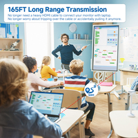 Transmisor y Receptor Inalámbrico HDMI Tipo-C 5G Mini Portátil de Último Diseño 2025, Adaptador Dongle USB-C HDMI para Conectar el Teléfono a la TV