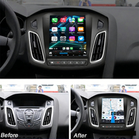 Radio Estéreo para Auto Android de 9.7 Pulgadas con Carplay para Ford Focus MK3 2012-2018, GPS, Pantalla Táctil Vertical, Reproductor de Video y Navegación
