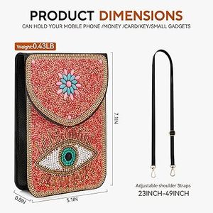 Shoulder Purse Stylish Casual Clutch Purses for Women Adjust Strap <b>Tote</b> Handbags with <b>Zip</b> Closure - Product Image 3